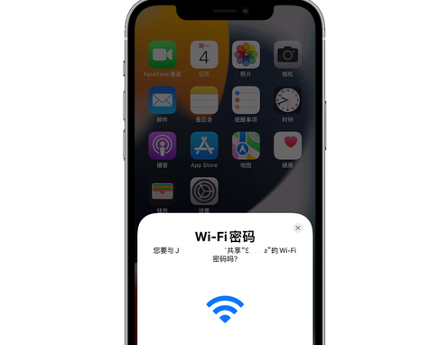 聊城苹果15维修店分享iPhone15如何共享Wi-Fi密码 